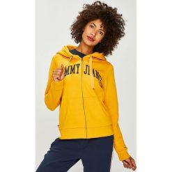 Tommy Jeans - Bluza. Szare bluzy Tommy Jeans, l, bez wzorów, z bawełny, z kapturem. W wyprzedaży za 319.90 zł.