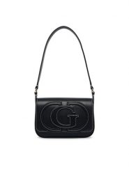 Guess Torebka Ruby HWVG97 40190 Czarny. Czarne torebki klasyczne Guess, z aplikacjami, ze skóry, bez dodatków. Za 544.99 zł.