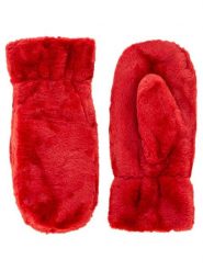 Zwillingsherz Rękawiczki "Fury" w kolorze czerwonym rozmiar: onesize. Czerwone rękawiczki Zwillingsherz, bez wzorów, z polaru. Za 95.92 zł.