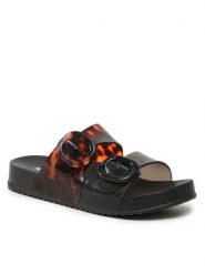 Melissa Klapki Melissa Cozy Slide Ad 33913 Czarny. Czarne klapki Melissa, bez wzorów, z tworzywa sztucznego, bez obcasa. Za 239.99 zł.