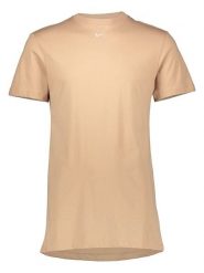 Nike Sukienka "Essentials" w kolorze beżowym rozmiar: XS. Brązowe sukienki Nike, na co dzień, xs, bez wzorów, z bawełny, bez kołnierzyka, bez ramiączek, mini, proste. Za 74.28 zł.