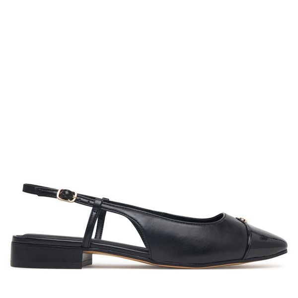 Baleriny Aldo. Czarne baleriny Aldo, bez wzorów, bez obcasa. Za 369.99 zł.