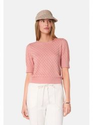 Rodier Sweter w kolorze jasnoróżowym rozmiar: M. Różowe swetry Rodier, m, bez wzorów, z kaszmiru, bez ramiączek. Za 226.24 zł.