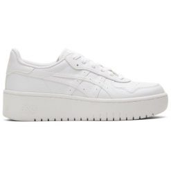 Buty sportowe Sneakersy damskie, ASICS Japan S PF. Białe obuwie sportowe Asics, bez zapięcia, trekkingowe. Za 360.50 zł.