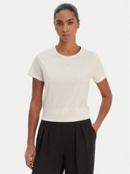 BOSS T-Shirt Eventsa12 50563282 Beżowy Regular Fit. Brązowe t-shirty Boss, m, bez wzorów, z bawełny, bez kołnierzyka, bez ramiączek. Za 349.99 zł.