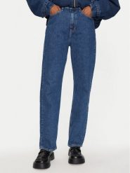 Calvin Klein Jeans Jeansy J20J224033 Granatowy Straight Fit. Niebieskie jeansy Calvin Klein Jeans, bez wzorów. Za 259.99 zł.