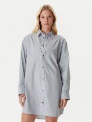 G-Star Raw Sukienka koszulowa D26979-C290 Niebieski Oversize. Niebieskie sukienki G-Star Raw, xs, bez wzorów, z bawełny, retro, bez kołnierzyka, bez ramiączek, koszulowe. Za 579.99 zł.