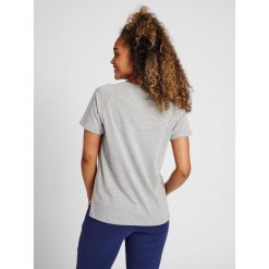 Koszulka damska Hummel Noni 2.0. Szare bluzki Hummel, xs, bez wzorów, z bawełny, sportowe, bez kołnierzyka, bez ramiączek. Za 83.85 zł.