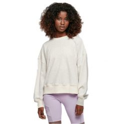 Bluza damska Urban Classics Oversized rainbow. Szare bluzy Urban Classics, bez wzorów, bez kaptura. Za 218.00 zł.