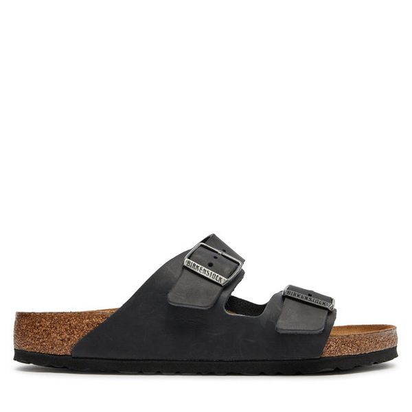 Klapki Birkenstock. Czerwone klapki Birkenstock, bez wzorów, bez obcasa. Za 229.99 zł.