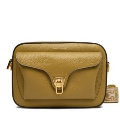 Torebka Coccinelle. Zielone listonoszki Coccinelle, bez wzorów, bez dodatków. Za 1,209.00 zł.