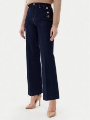 Guess Jeansy W5RA0P D5PW1 Niebieski Regular Fit. Niebieskie jeansy Guess, z aplikacjami. Za 599.99 zł.