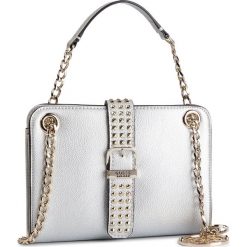 Torebka GUESS - Eieen (MG) Mini Bags HWMG71 69730 SIL. Szare torebki klasyczne Guess, z aplikacjami, ze skóry ekologicznej, bez dodatków. W wyprzedaży za 319.00 zł.