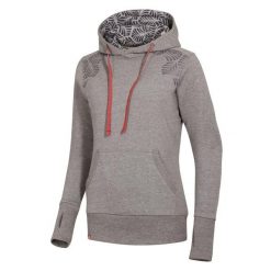 Bluza z kapturem damska Ocun Hoodie. Szare bluzy Ocun, s, bez wzorów, z kapturem. Za 303.99 zł.