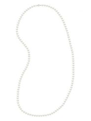 ATELIERS SAINT GERMAIN Naszyjnik perłowy w kolorze białym - dł. 75 cm rozmiar: onesize. Białe naszyjniki ATELIERS SAINT GERMAIN, z perłą. Za 817.99 zł.