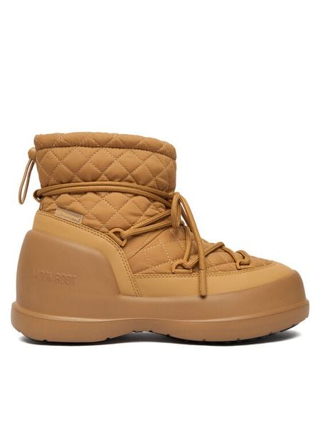 Moon Boot Śniegowce Mb Mezzaluna Quilted Mid Wp 80D2500020 Brązowy. Brązowe trapery i śniegowce Moon Boot, z materiału. Za 629.99 zł.