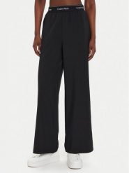 Calvin Klein Performance Spodnie dresowe 00GWF4P606 Czarny Wide Leg. Czarne spodnie dresowe Calvin Klein Performance, s, bez wzorów, z dresówki. Za 459.99 zł.