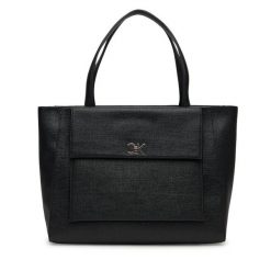 Torebka Calvin Klein. Czarne shopper Calvin Klein, bez wzorów, bez dodatków. Za 359.99 zł.