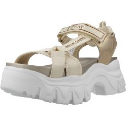 Sandały REPLAY JUYCE JR Złoty. Żółte sandały Replay, bez wzorów, z syntetyku, sportowe, bez obcasa, bez zapięcia. Za 275.99 zł.