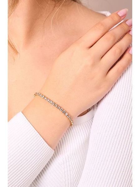 Heliophilia Bransoletka rozmiar: onesize. Bransoletki Heliophilia, z cyrkonią, metalowe. Za 43.99 zł.