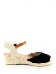 Sixth Sens Espadryle w kolorze czarnym na koturnie rozmiar: 37. Czarne espadryle Sixth Sens, bez wzorów, bez obcasa, na koturnie, bez zapięcia. Za 101.23 zł.