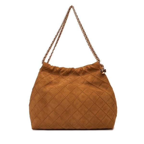 Torebka Tory Burch. Brązowe torebki klasyczne Tory Burch, bez wzorów, bez dodatków. Za 4,499.00 zł.