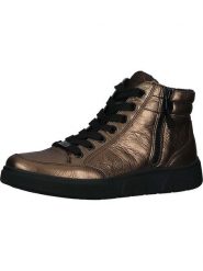 Ara Shoes Skórzane sneakersy w kolorze miedzianym rozmiar: 41. Pomarańczowe trampki Ara Shoes, bez wzorów, z materiału, za kostkę, bez zapięcia. Za 184.89 zł.