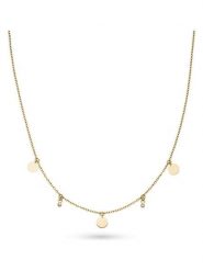 S.Oliver Naszyjnik z elementami ozdobnymi - dł. 47 cm rozmiar: onesize. Naszyjniki S.Oliver, z cyrkonią, ze stali. Za 100.99 zł.