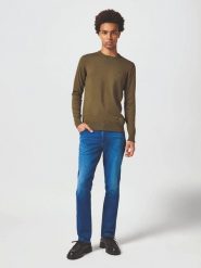 Wrangler Dżinsy - Slim fit - w kolorze niebieskim rozmiar: W33/L32. Niebieskie jeansy Wrangler, l, z aplikacjami. Za 199.95 zł.