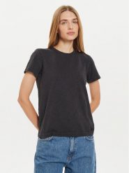 Lee T-Shirt Perfect 112355164 Czarny Regular Fit. Czarne t-shirty Lee, m, bez wzorów, z bawełny, bez kołnierzyka, bez ramiączek. Za 79.99 zł.
