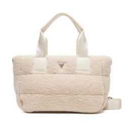 Torebka Guess. Brązowe torebki klasyczne Guess, z aplikacjami, bez dodatków. Za 349.99 zł.
