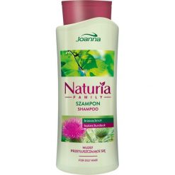 Joanna JOANNA_Naturia Family szampon do włosów przetłuszczających się Brzoza i Łopian 750ml. Szampony do włosów Joanna. Za 11.99 zł.