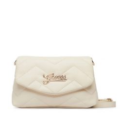 Torebka Guess. Białe listonoszki Guess, z aplikacjami, bez dodatków. Za 264.99 zł.