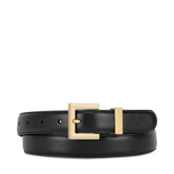 Pasek Damski GINO ROSSI. Czarne paski Gino Rossi, bez wzorów. Za 129.99 zł.