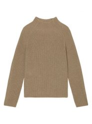 Marc O´Polo Sweter w kolorze beżowym rozmiar: M. Brązowe swetry m, bez wzorów, z bawełny, bez ramiączek. Za 277.36 zł.