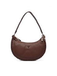 Guess Torebka Petra HWBG97 50010 Brązowy. Brązowe torebki klasyczne Guess, z aplikacjami, ze skóry, bez dodatków. Za 584.99 zł.