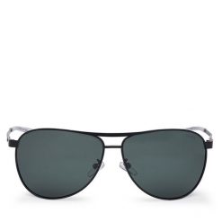 Okulary przeciwsłoneczne Polaroid. Czarne okulary przeciwsłoneczne Polaroid, bez wzorów. Za 139.99 zł.