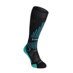 Skarpety narciarskie damskie Bridgedale Ski Lt Merino E Pattern. Czarne skarpety Bridgedale, bez wzorów. Za 75.99 zł.