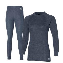 Heatkeeper zestaw termiczny damskie comfort - koszulka + legginsy termoaktywne. Brązowe legginsy HEAT KEEPER, bez wzorów, ze skóry. Za 179.99 zł.
