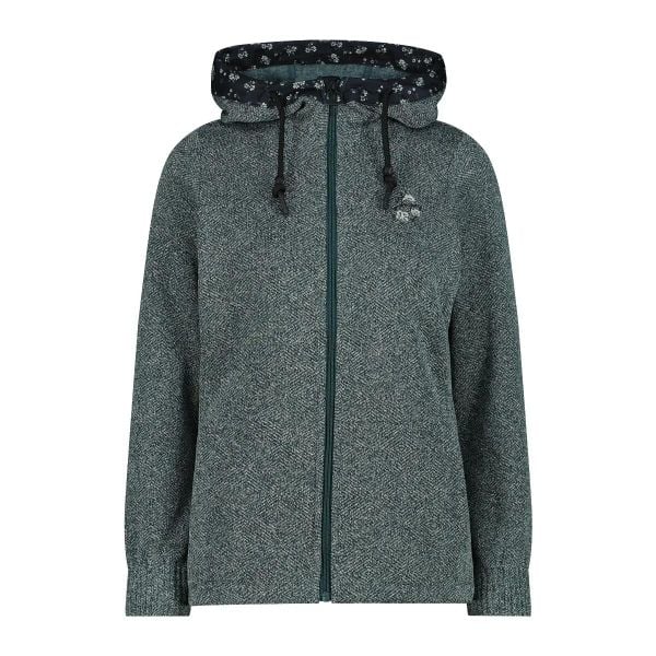 Damska techniczna bluza z kapturem CMP. Szare bluzy CMP, m, bez wzorów, z kapturem. Za 351.40 zł.