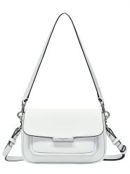 Liebeskind Berlin Skórzana torebka "Crossbody S" w kolorze białym - 22 x 14 x 6 cm rozmiar: onesize. Białe torby na ramię Liebeskind Berlin, bez wzorów, z materiału, na ramię, bez dodatków. Za 636.92 zł.