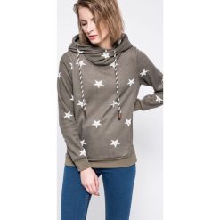 Haily's - Bluza. Szare bluzy sportowe Haily's, l, z bawełny, z kapturem. W wyprzedaży za 49.90 zł.