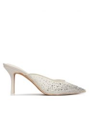 Aldo Klapki Mera 14241569 Biały. Białe klapki Aldo, bez wzorów, z materiału, bez obcasa. Za 419.99 zł.