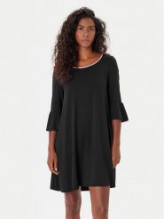 Kate Spade Koszula nocna KSI51506 Czarny Relaxed Fit. Czarne koszule nocne Kate Spade, xs, bez wzorów, bez ramiączek. Za 309.99 zł.