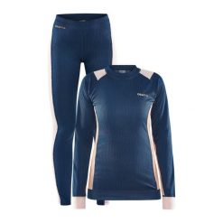 Zestaw dla kobiet Craft Core Dry. Niebieskie bielizna sportowa Craft, m, bez wzorów. Za 285.50 zł.