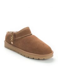 Gooce Skórzane botki zimowe "Michala" w kolorze jasnobrązowym rozmiar: 37. Brązowe botki Gooce, na zimę, bez wzorów, ze skóry, bez obcasa, bez zapięcia. Za 189.29 zł.