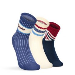Ęce skarpetki bawełniane 3-pak Lifestyle Siroko Mini Club Navy. Niebieskie skarpety SIROKO, bez wzorów, z bawełny. Za 63.00 zł.