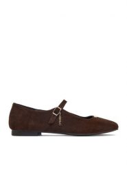 Beverly Hills Polo Club Baleriny EO-CC2599-01 Brązowy. Brązowe baleriny Beverly Hills Polo Club, bez wzorów, ze skóry, bez obcasa. Za 299.99 zł.
