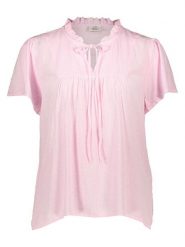 JDY Bluzka "Lima" w kolorze jasnoróżowym rozmiar: 36. Różowe bluzki JDY, bez wzorów, z wiskozy, bez kołnierzyka, bez ramiączek. Za 70.57 zł.