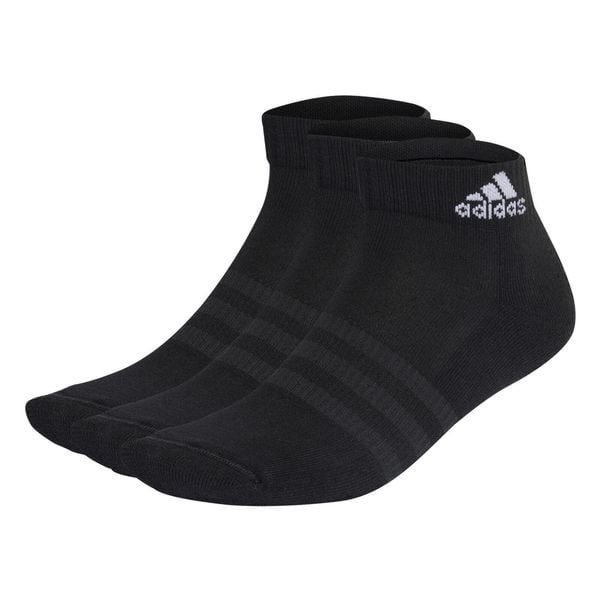 Skarpety stopki unisex Adidas 3 pary. Czarne skarpety Adidas, bez wzorów. Za 59.00 zł.